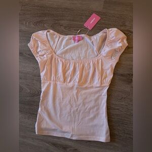 Brand new - Edikted Light Pink Puff Sleeve